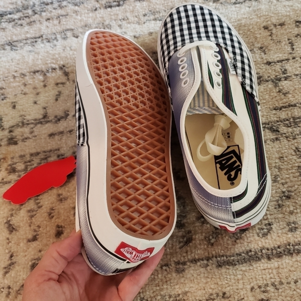Vans Authentic Prep Retro Sneakers Plaid NEW - Picture 3 of 9
